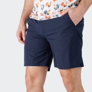 NEW⛳️ WAGGLE Scramble Men's Short 8 “ pull on dual action waistband - Navy $69